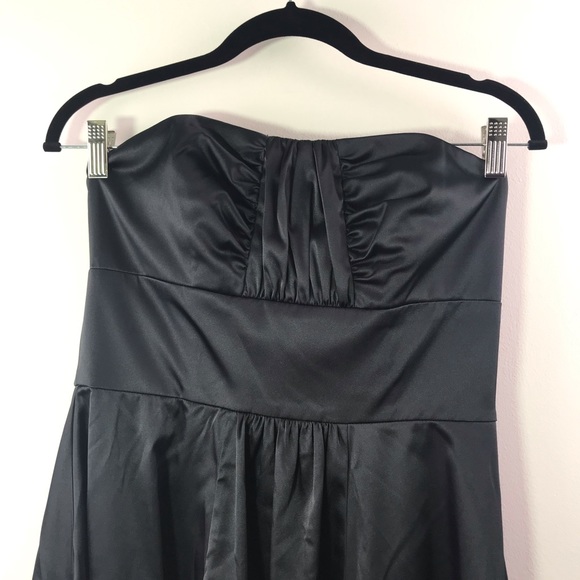 WHBM Sweetheart Basic Little Black Strapless Dress - Picture 2 of 5
